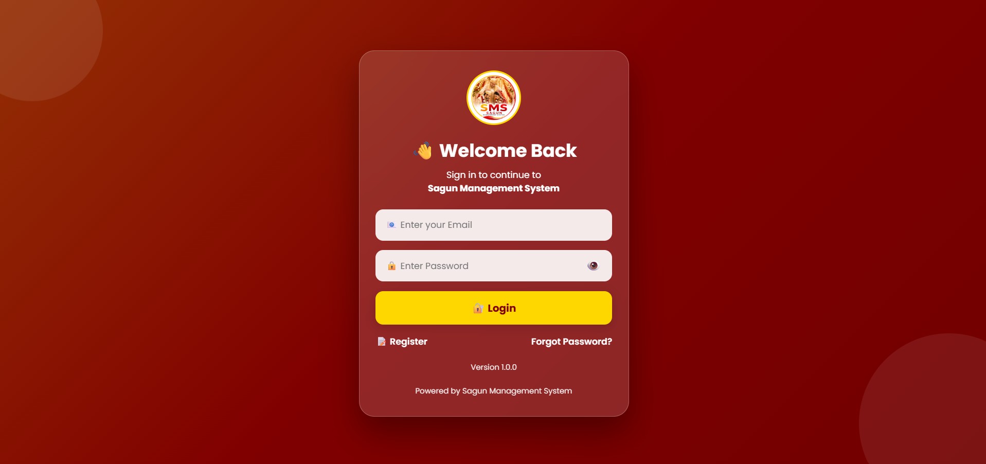 Login Desktop