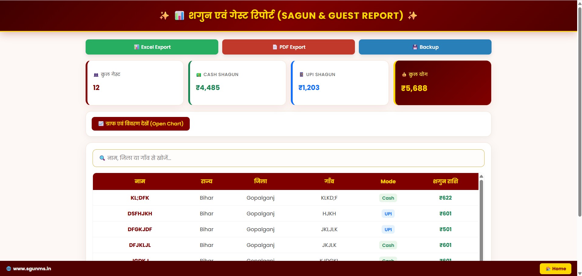 Reports Desktop
