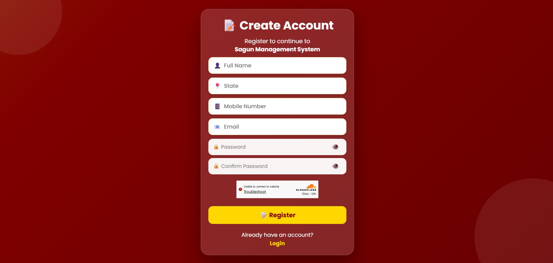 Registration Desktop